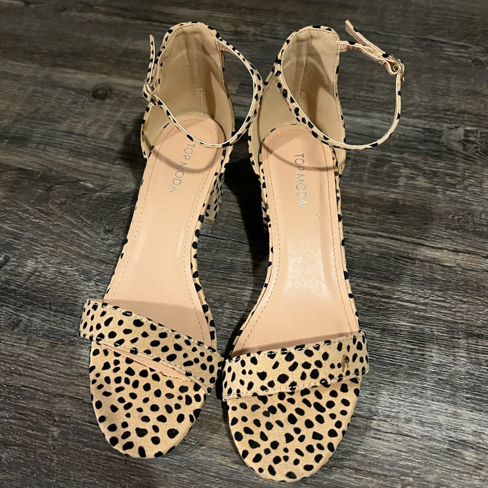 Cheetah heels